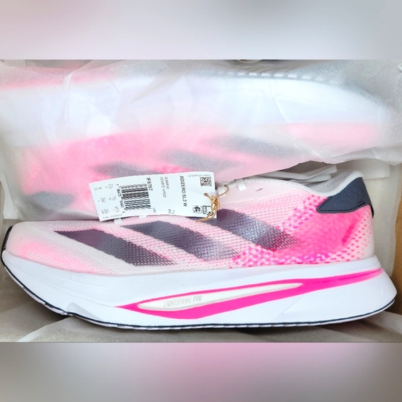 Adidas Adizero SL2 Lucid Pink Running Shoes Sz 9 Women - Picture 1 of 8